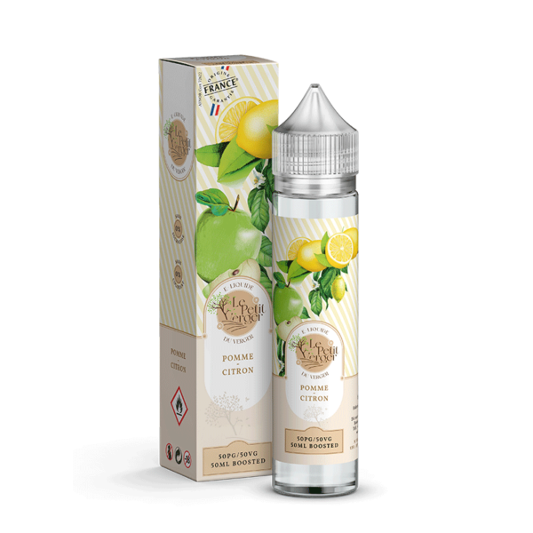 E-liquide Pomme Citron 50 ml - Le petit verger
