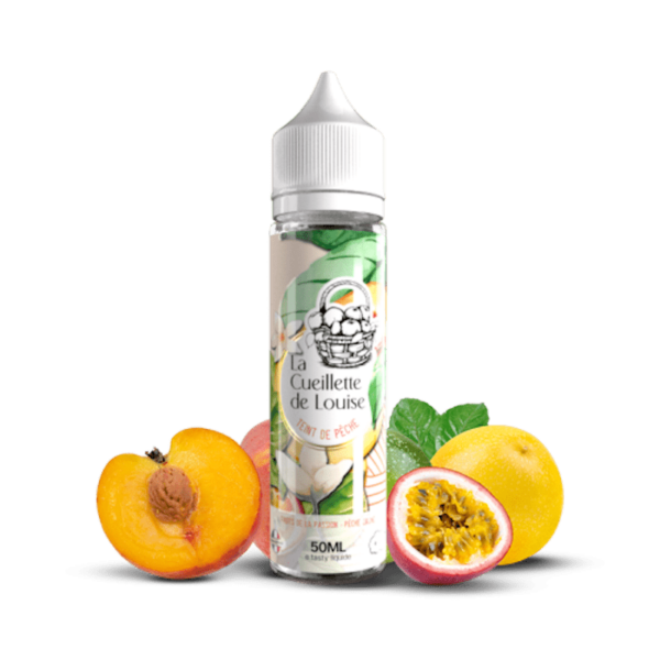 E-liquide Teint de Pêche 50 ml - La cueillette de Louise